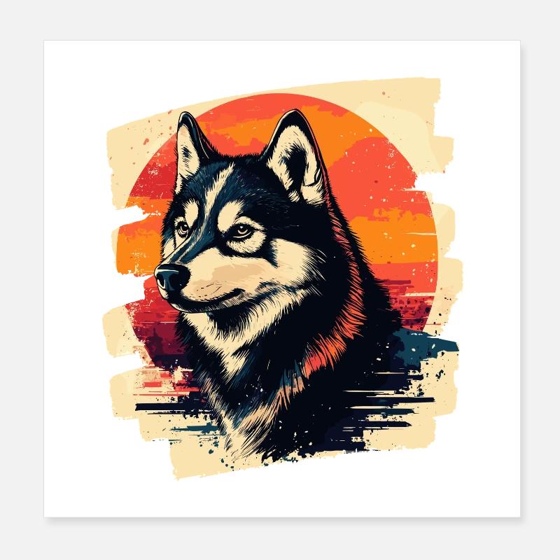 Rauque Poster 20 x 20 cm