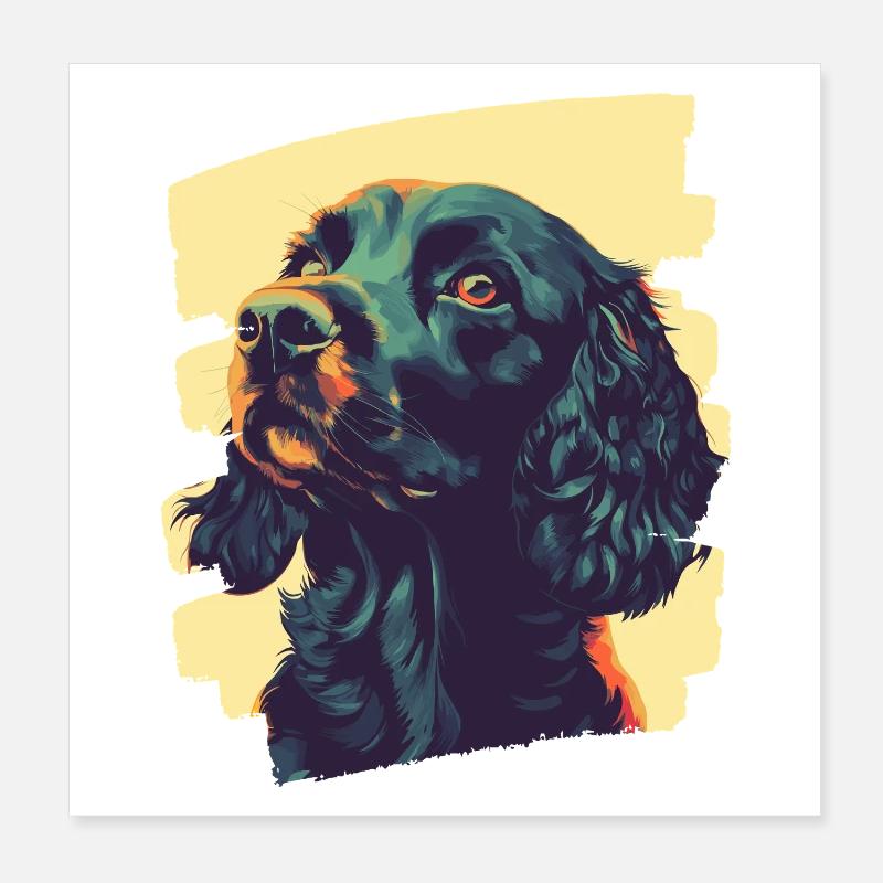 Cocker Spaniel Poster 20 x 20 cm