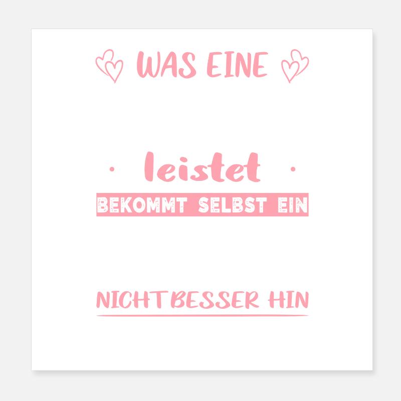 Mama Geschenke Geburtstag Mutter Weihnachten Poster 20x20 cm