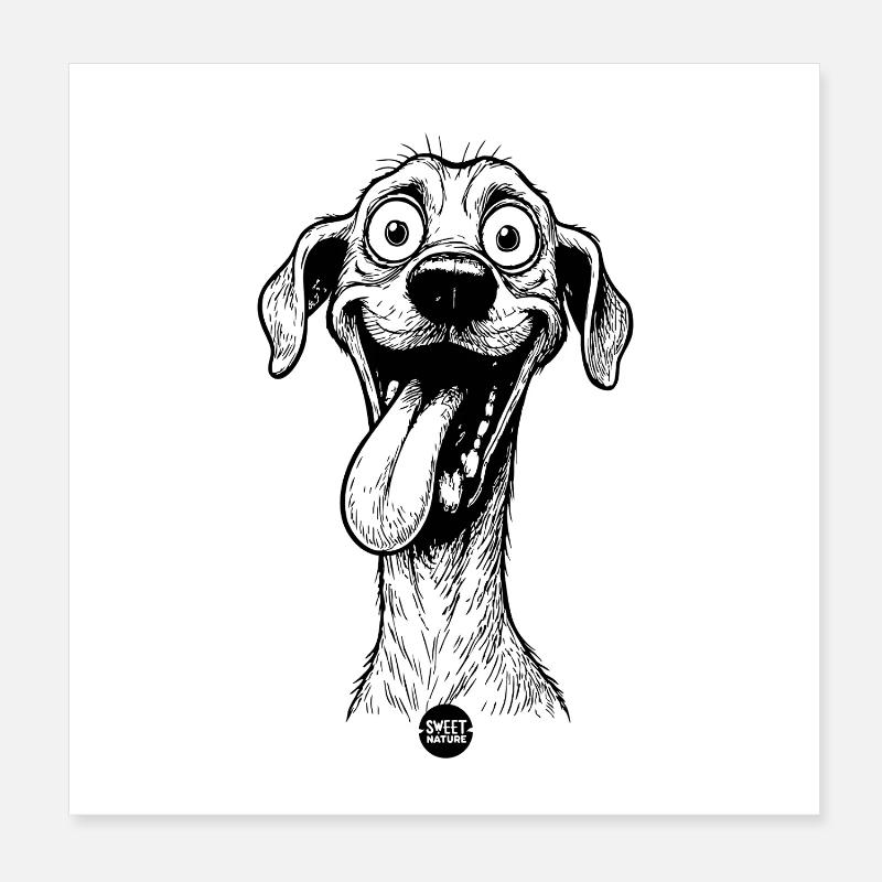 Mode Goofy certifié Poster 20 x 20 cm