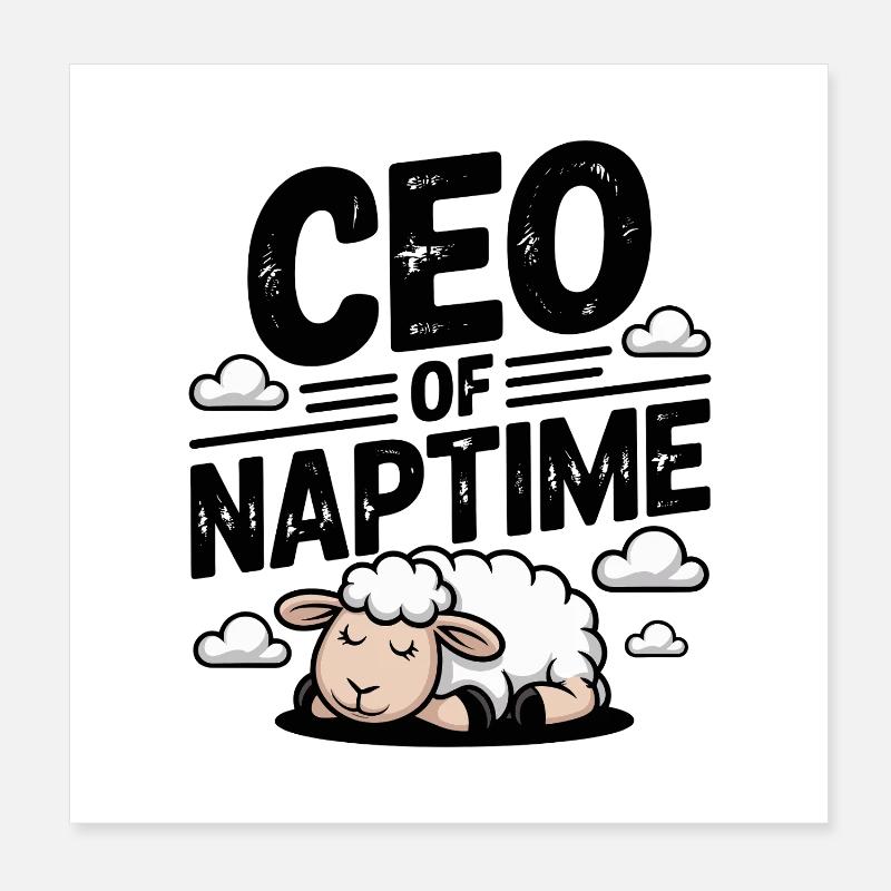 PDG de Naptime Poster 20 x 20 cm