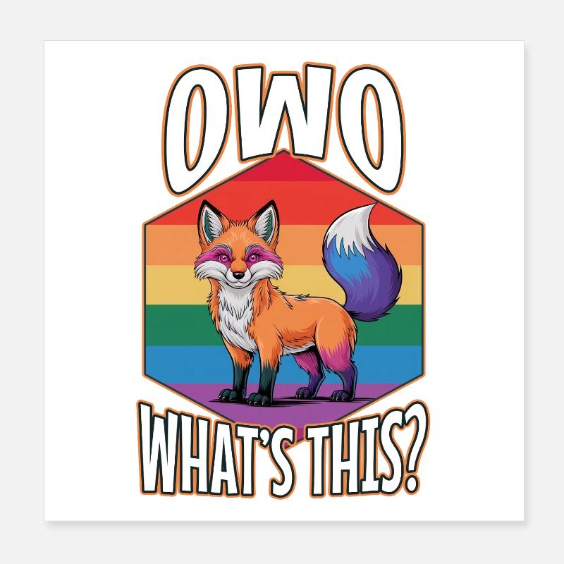 OwO What's This? Poster 20x20 cm