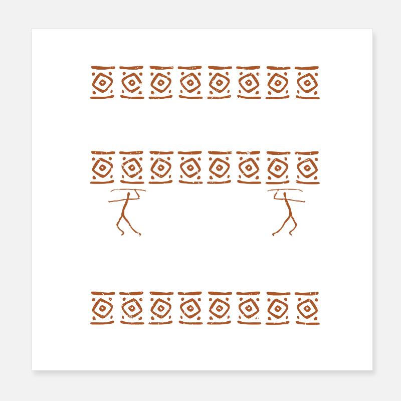 Petroglyphe Petroglyphen No Words Just Petroglyphs Poster 20x20 cm