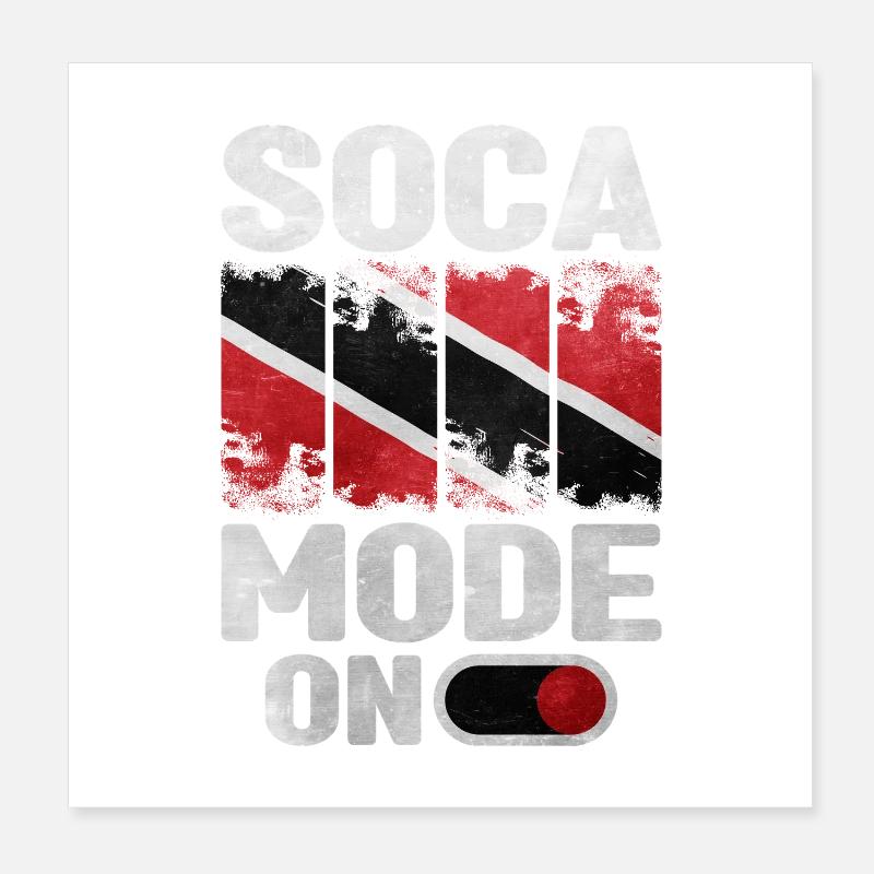 Trinité-et-Tobago Poster 20 x 20 cm