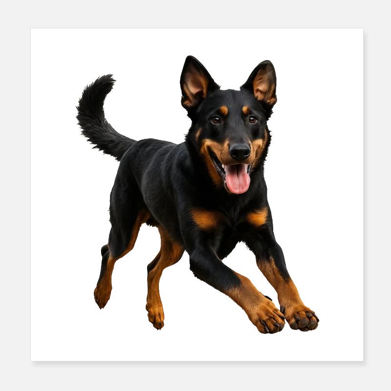 Beauceron Poster 20x20 cm
