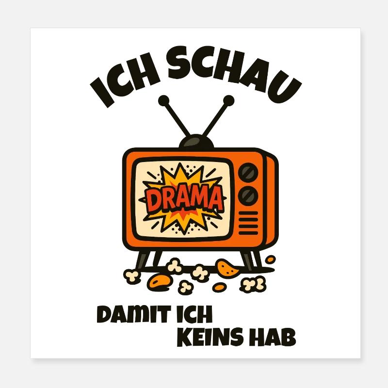 Dramma - TV Poster 20x20 cm