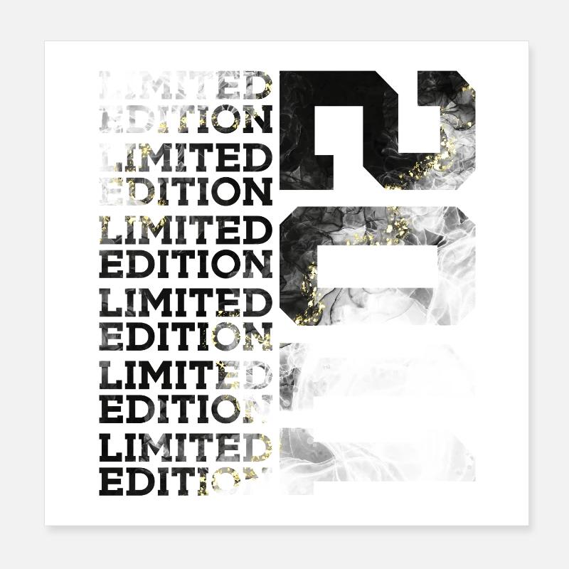 15 ANS ÉDITION LIMITÉE 2011 15E ANNIVERSAIRE Poster 20 x 20 cm