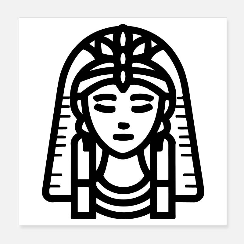 pharaon Poster 20 x 20 cm