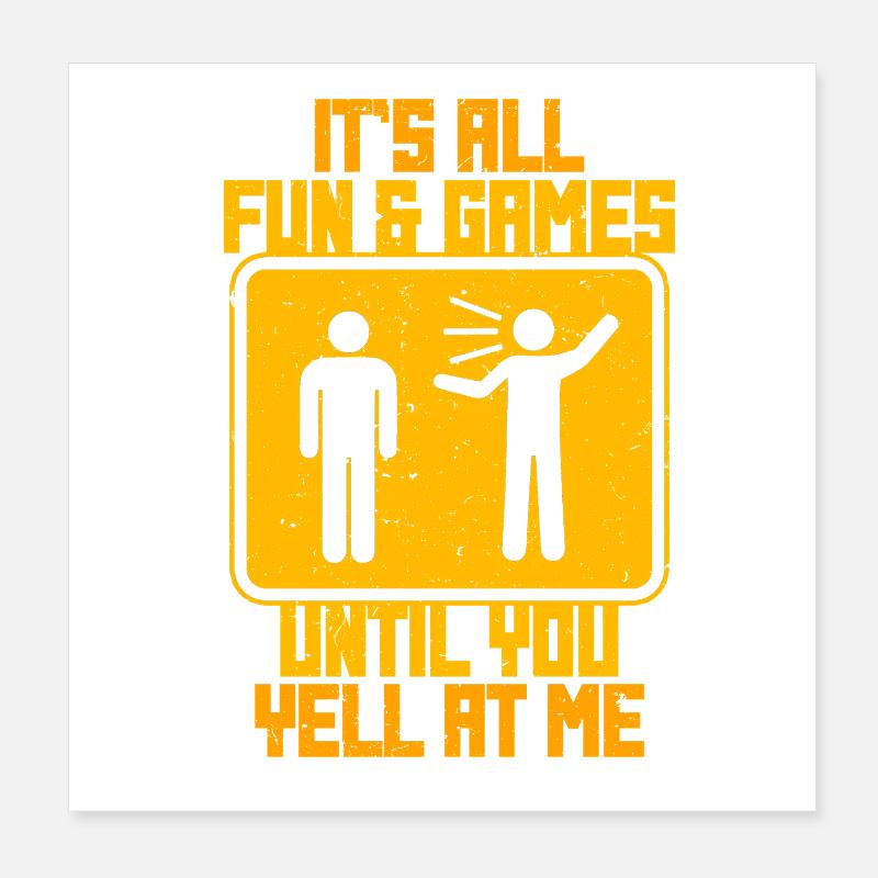 Deaf Deaf Hearing Impairment Poster 8" x 8" (20x20 cm)