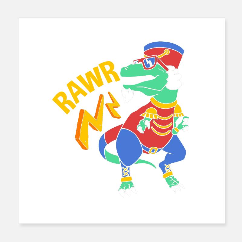 Nussknacker Weihnachten Poster 20x20 cm