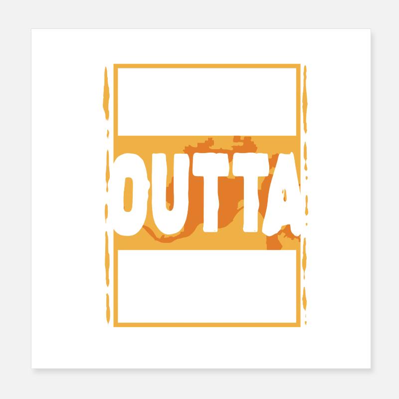 Saucisse de Goetta Poster 20 x 20 cm