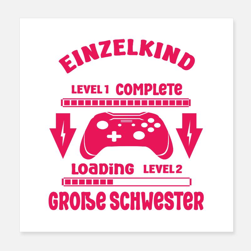Only Child Complete - Loading Big Sister 2026 Poster 8" x 8" (20x20 cm)