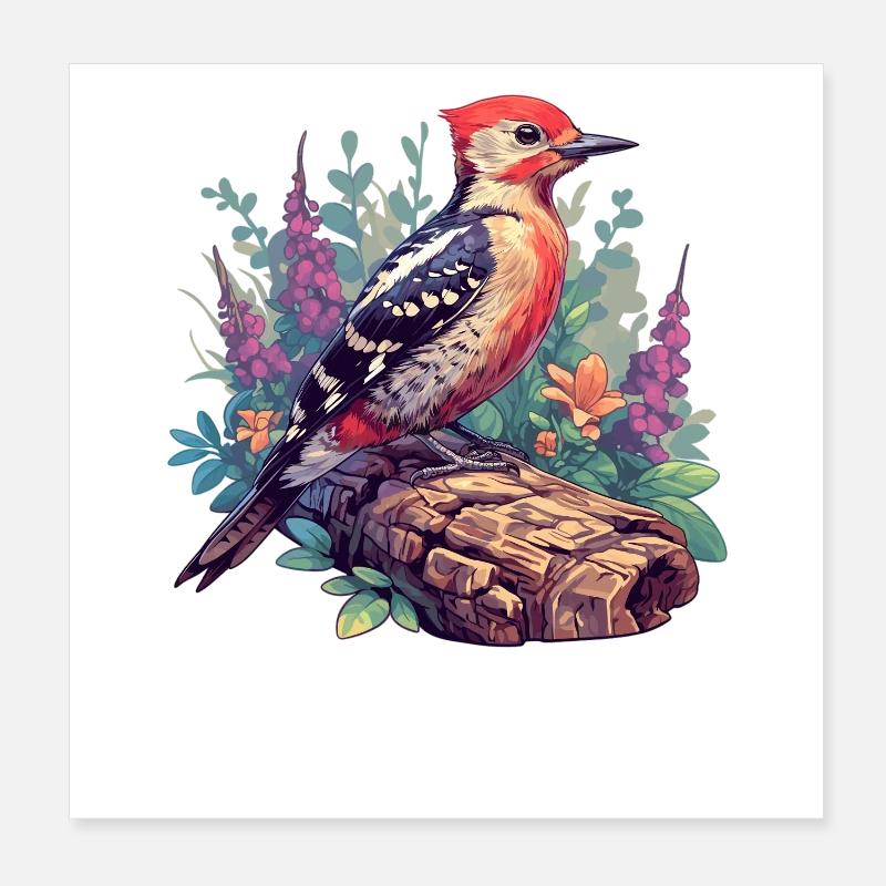 Pic Pic Poster 20 x 20 cm