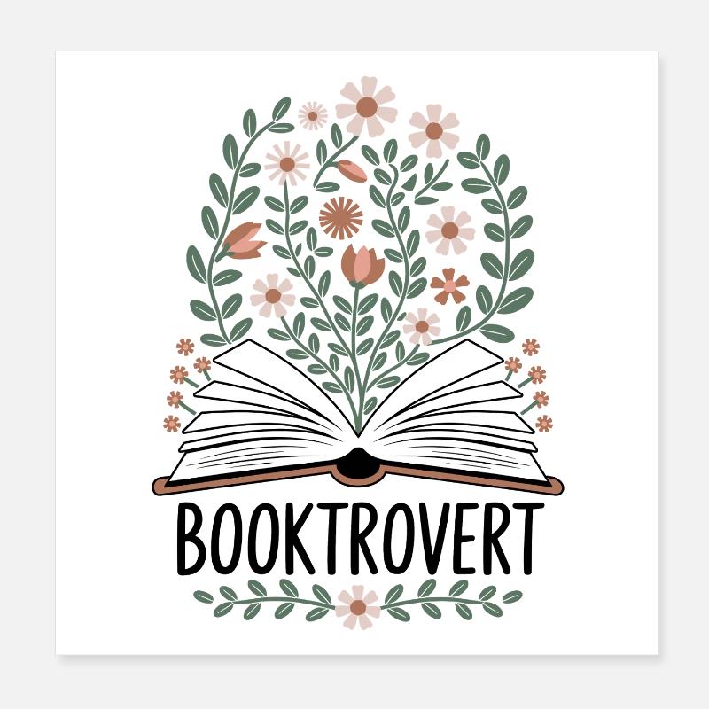 Blossom Harvest Book Magic Poster 8" x 8" (20x20 cm)