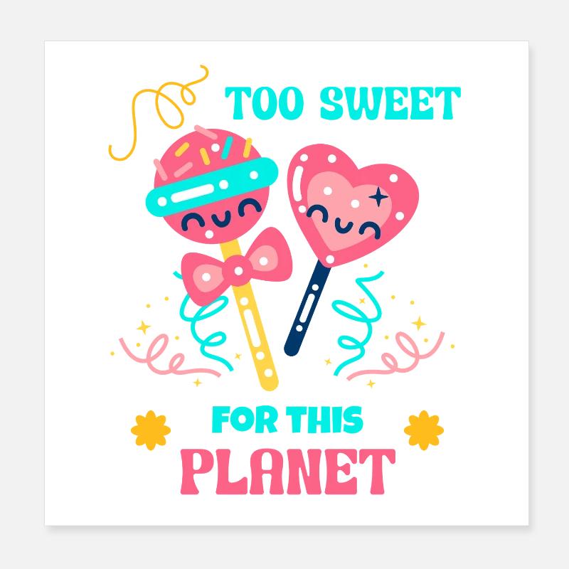 Candy Queen Candy Mode Poster 20 x 20 cm