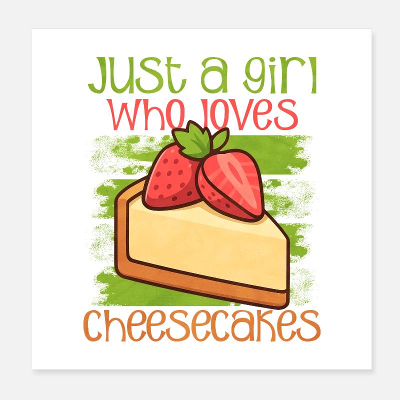 Cake Poster 8" x 8" (20x20 cm)