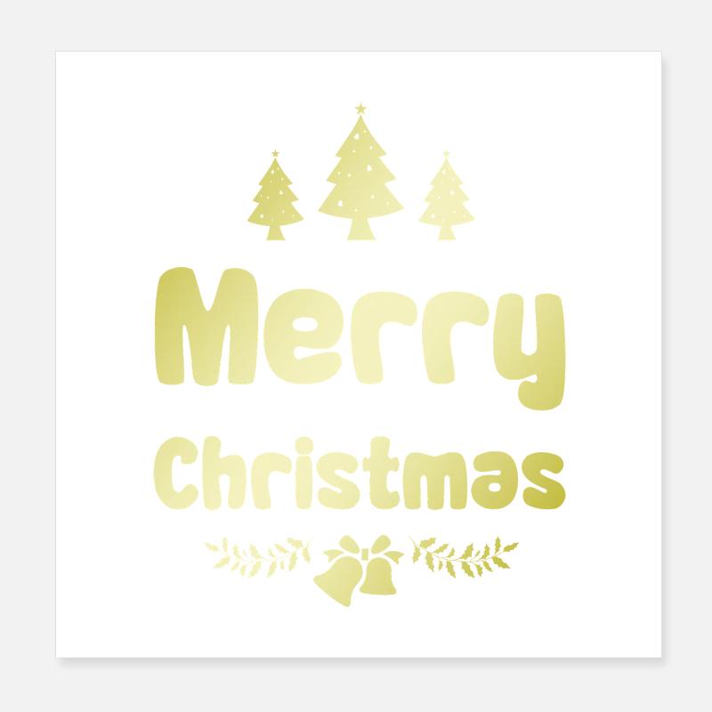 Joyeux Noël Poster 20 x 20 cm