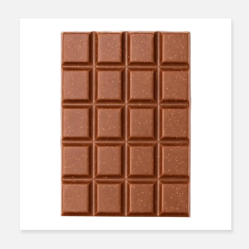 chocolat Poster 20 x 20 cm
