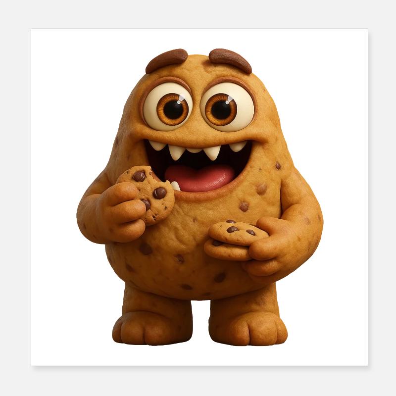 Biscuits Biscuit Poster 20 x 20 cm
