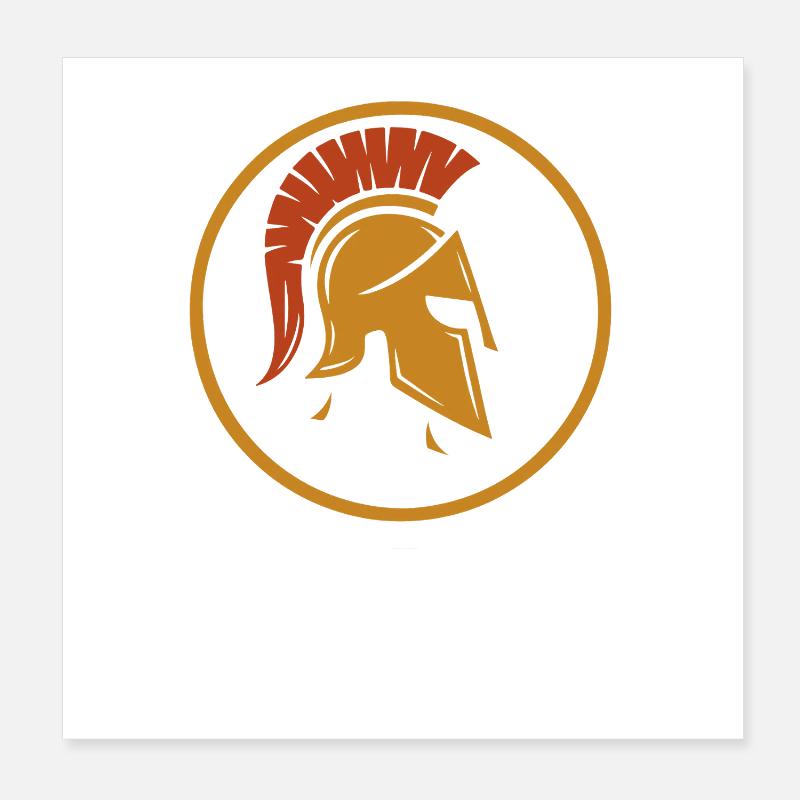 Schatzjäger, Metalldetektor Poster 20x20 cm