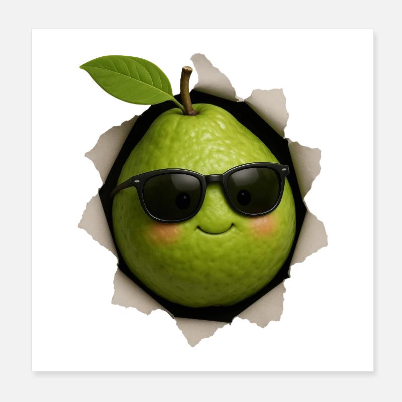 Guave Poster 20x20 cm