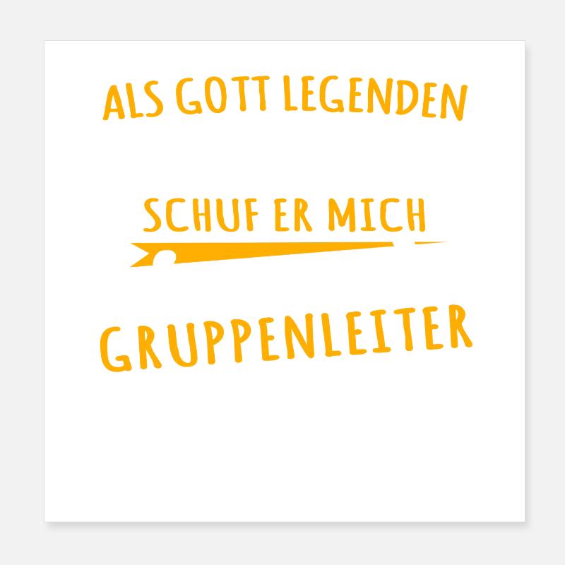 Dirigeants Poster 20 x 20 cm