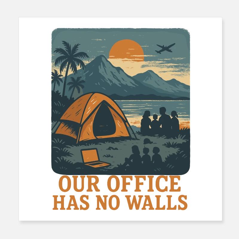 Digital Poster 8" x 8" (20x20 cm)