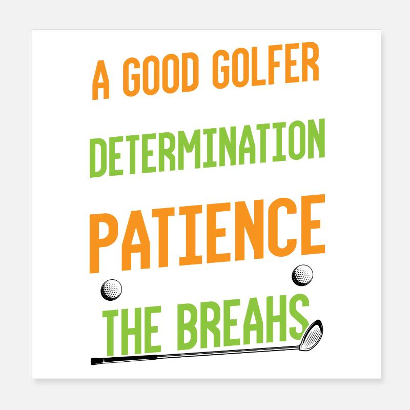 golfe Poster 20 x 20 cm