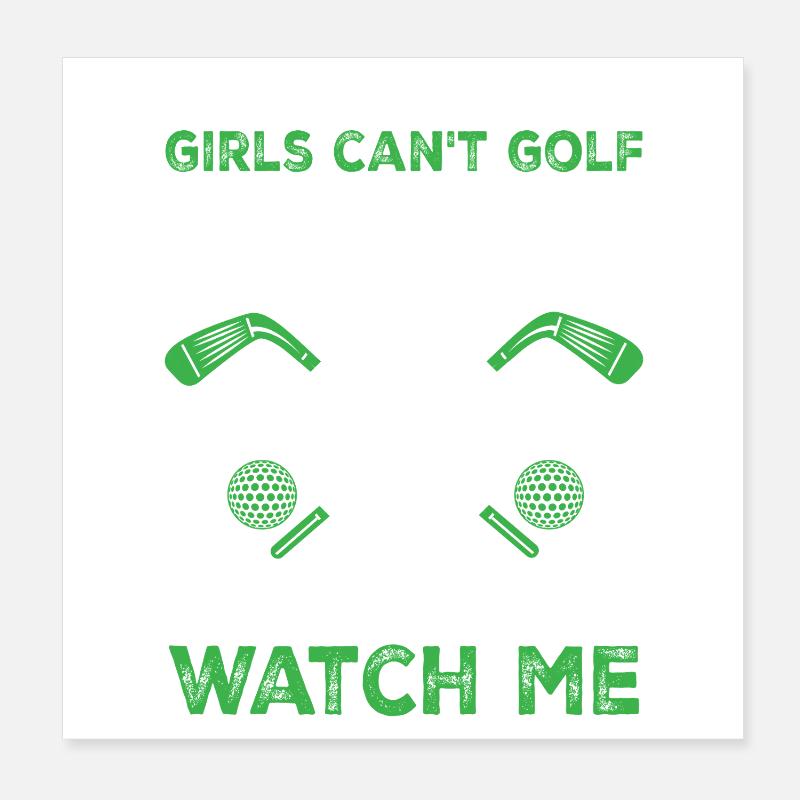 golfe Poster 20 x 20 cm