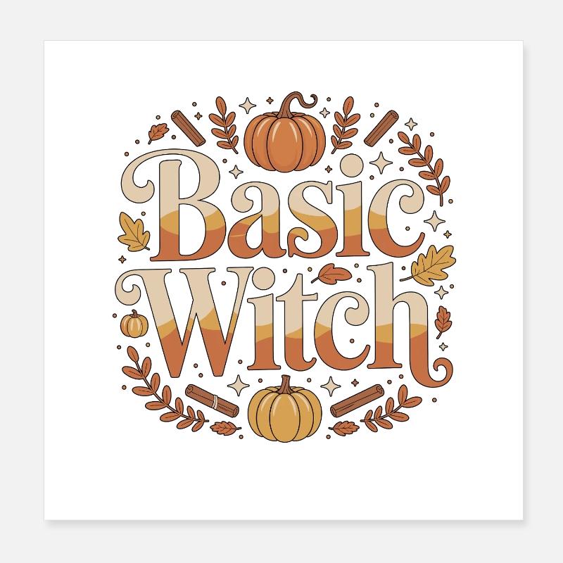 Witchcraft Basic Witch Enchanted Tarot Reading Poster 20x20 cm
