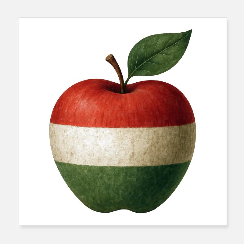 Hongrie Poster 20 x 20 cm