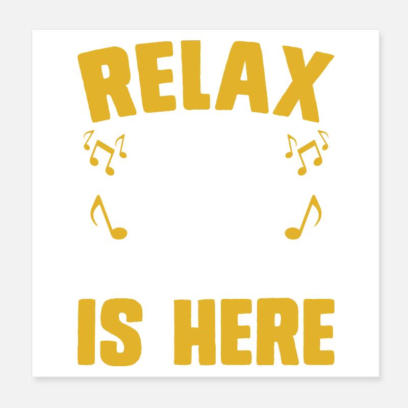 Drummer Schlagzeug Poster 20x20 cm