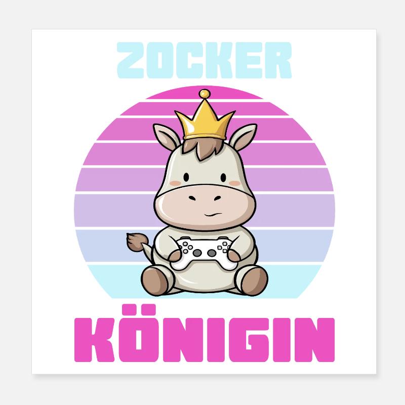 Jeu Poster 20 x 20 cm