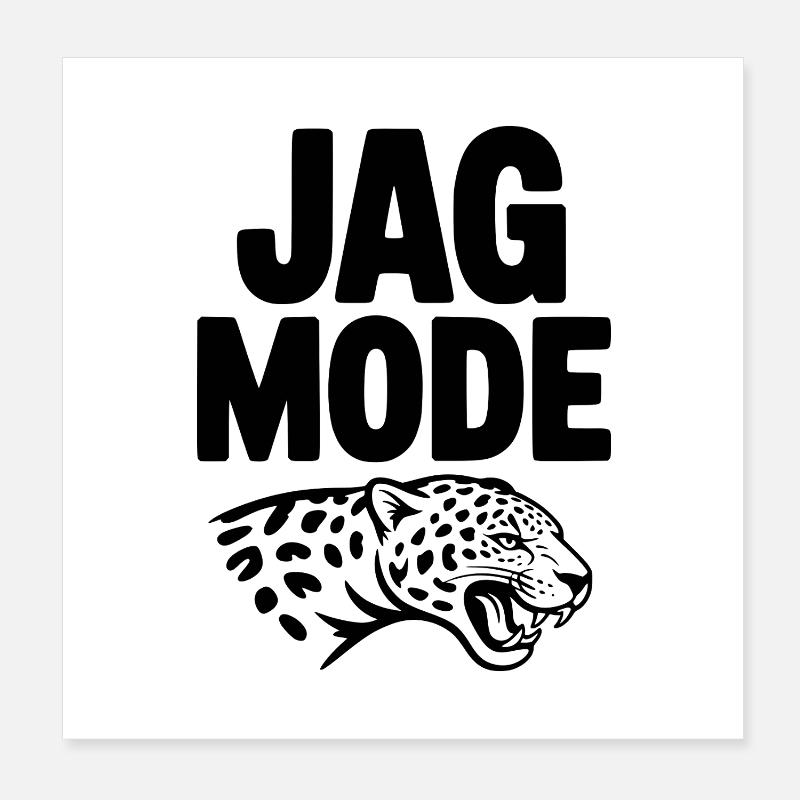 Jag Mode Poster 8" x 8" (20x20 cm)