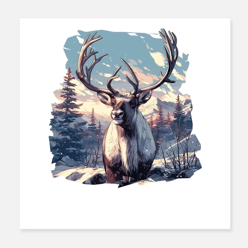 Renne Renne Poster 20 x 20 cm