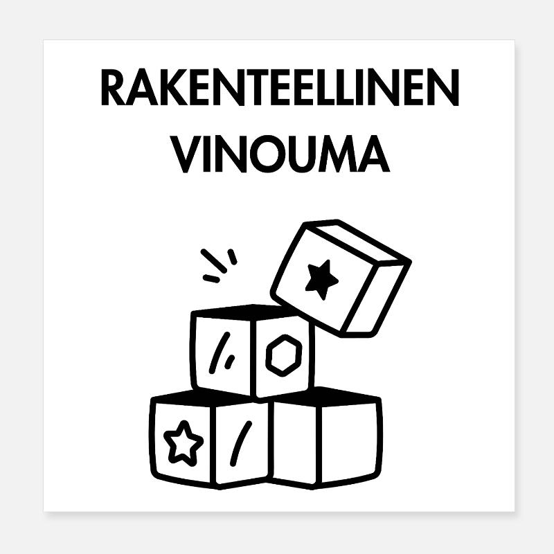 Polarisation structurelle Poster 20 x 20 cm