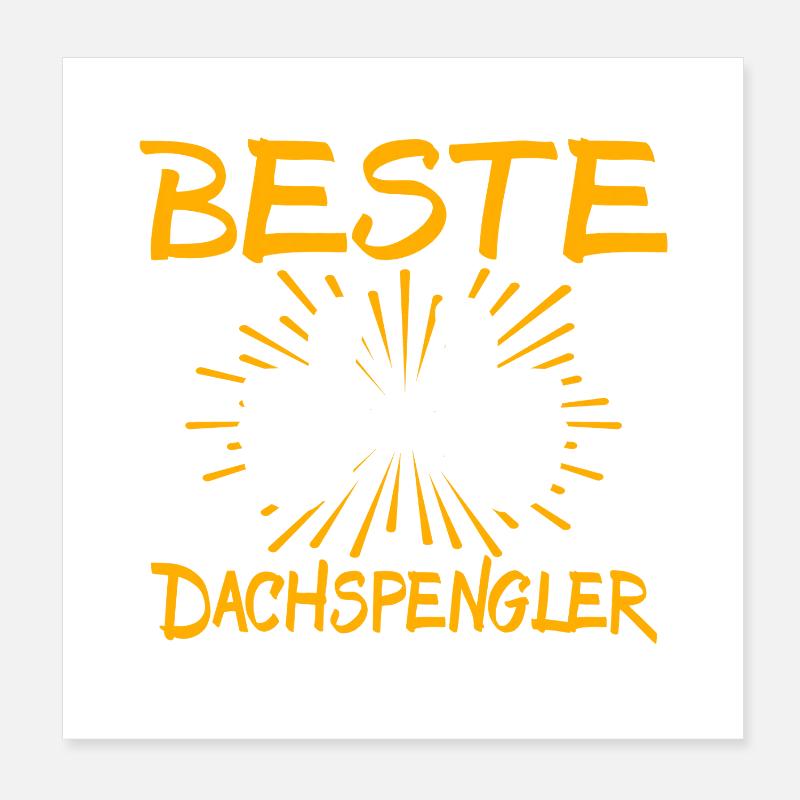 Dachspengler Gift Idea Poster 8" x 8" (20x20 cm)
