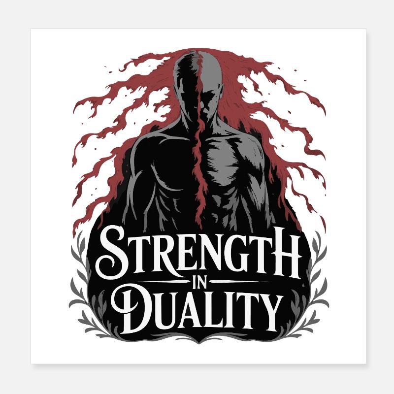 Strength in Quality Poster 8" x 8" (20x20 cm)