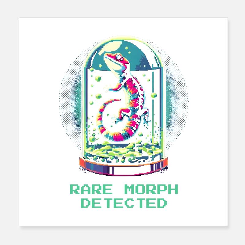 Morph rare découvert | Morphes de reptiles Poster 20 x 20 cm