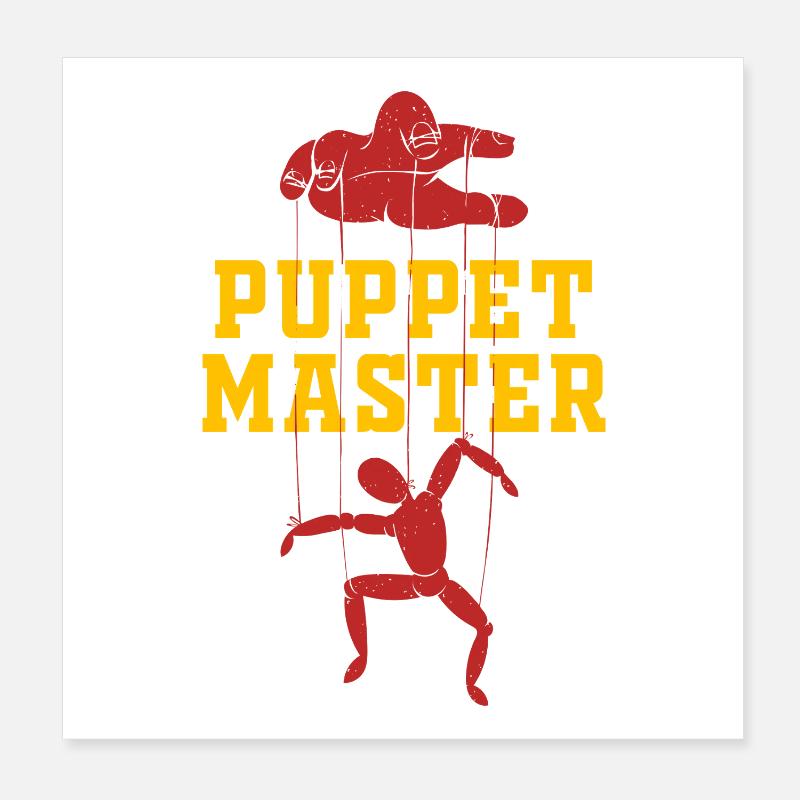 Puppet Master Marionette Showdown Poster 20x20 cm
