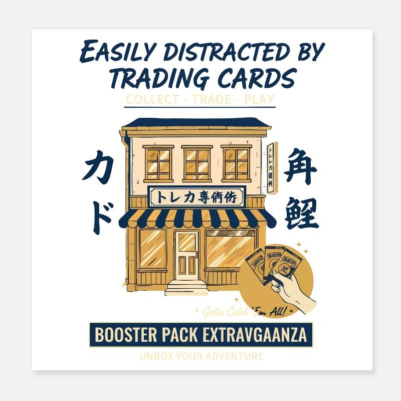 Pack d’extension Distrait par les cartes à collectionner Poster 20 x 20 cm