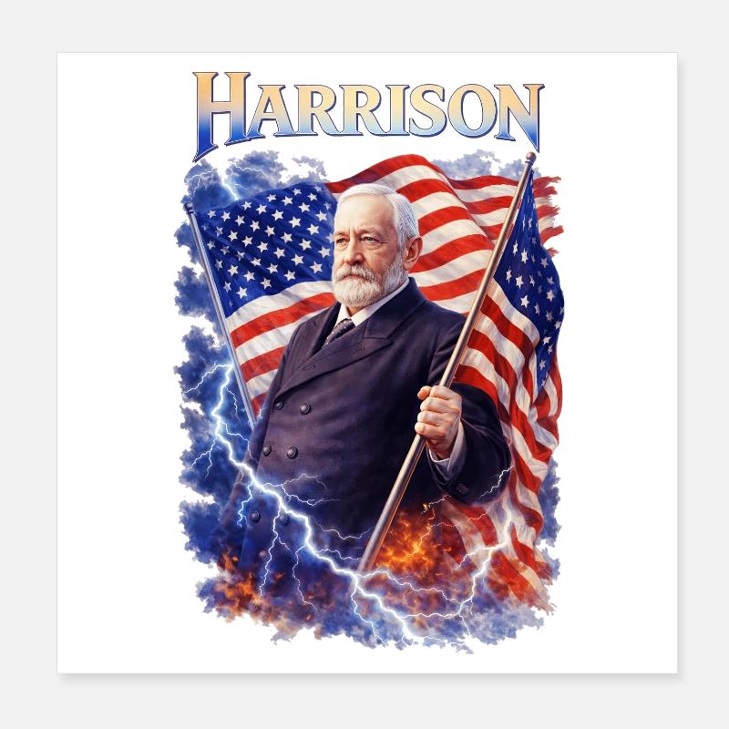 Harrison Patriot Thunder Poster 20 x 20 cm