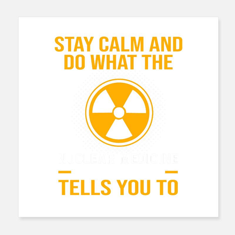 Röntgentechniker Poster 20x20 cm