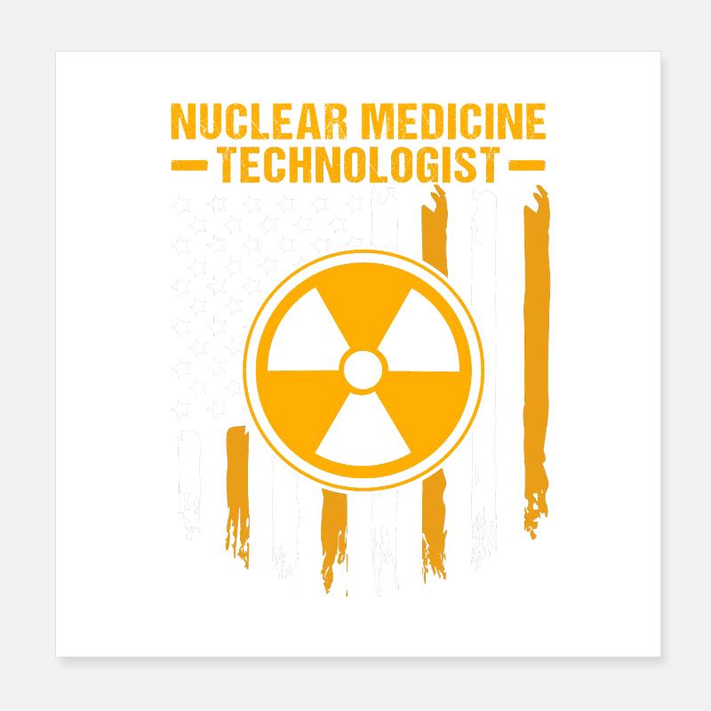 X-ray technician Poster 8" x 8" (20x20 cm)
