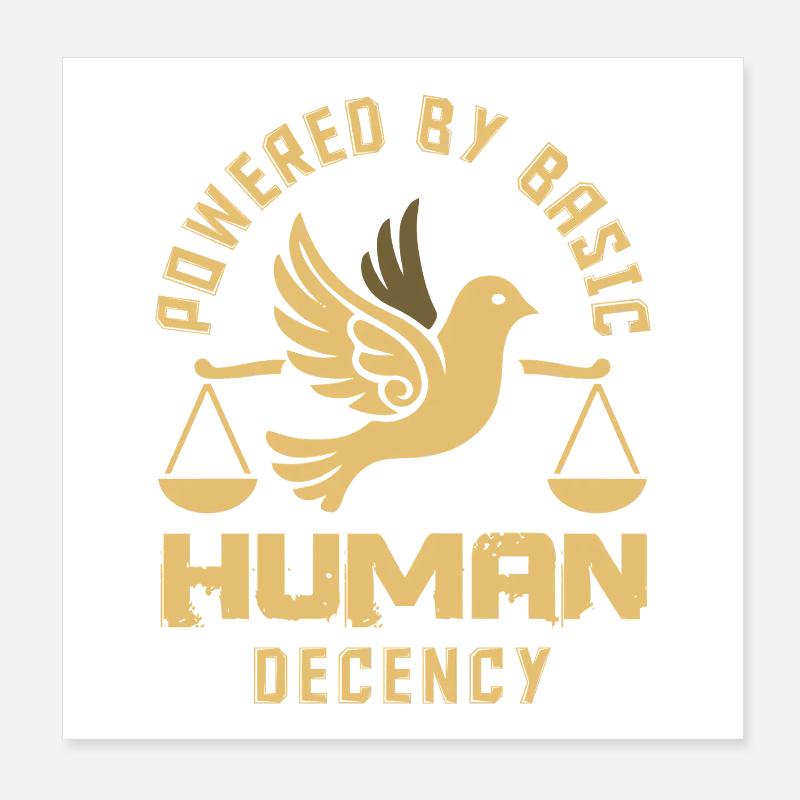 radicalized by fundamental Poster 8" x 8" (20x20 cm)