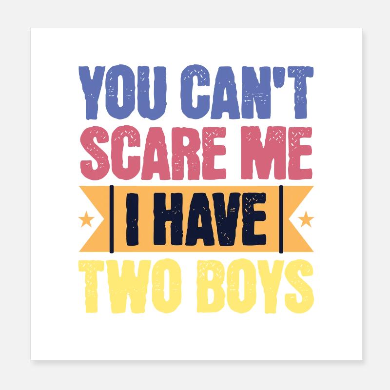 Lustiges Mama Oma Muttertag Geschenk Design Humor Poster 20x20 cm