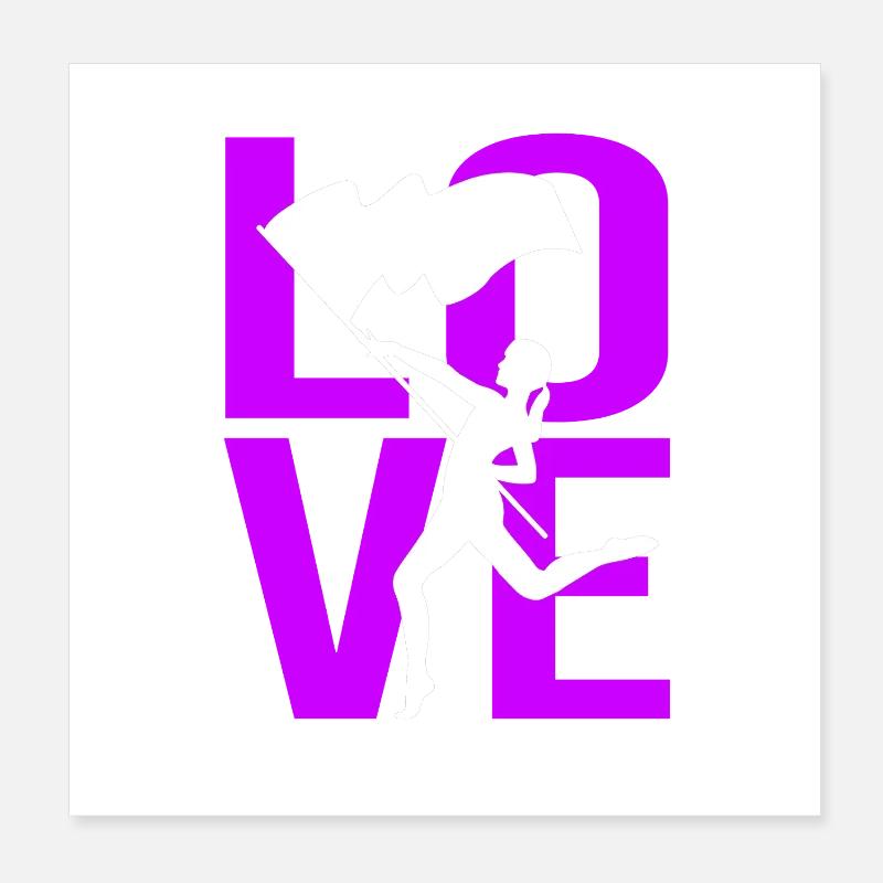 Carnaval Carnaval agitant des drapeaux Carnaval agitant des drapeaux Poster 20 x 20 cm