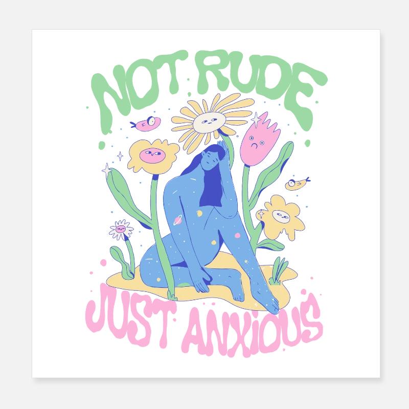 Anxiety disorder Anxiety disorders Poster 8" x 8" (20x20 cm)