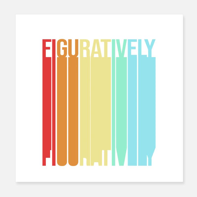 grammar Poster 8" x 8" (20x20 cm)