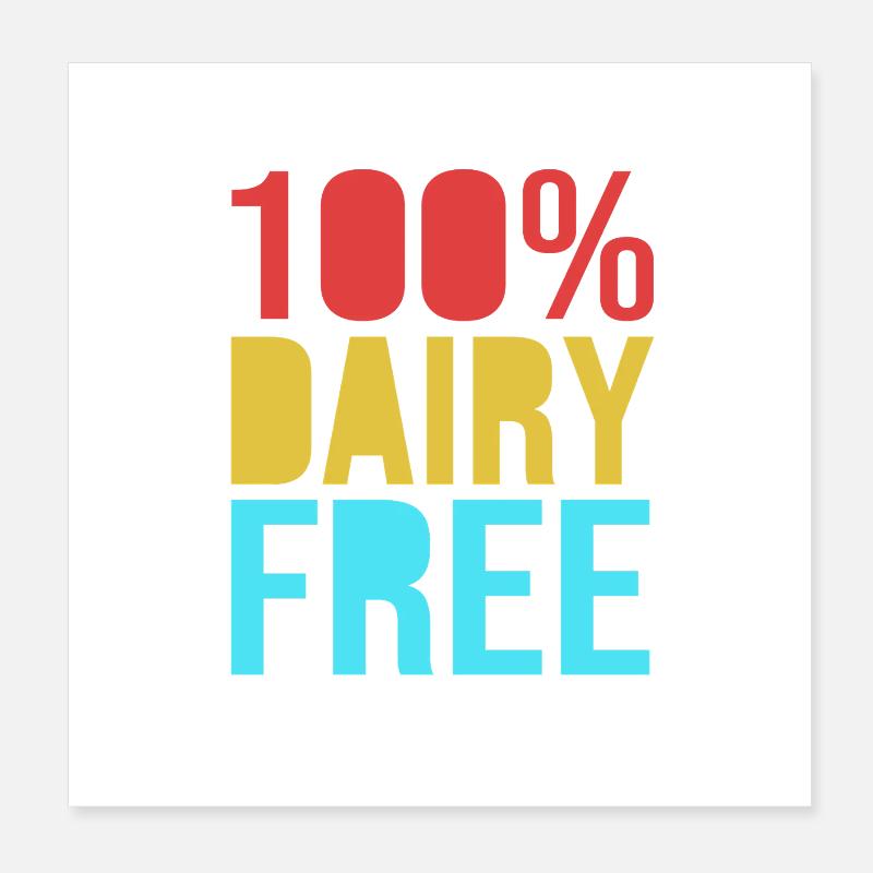 Sans gluten Poster 20 x 20 cm